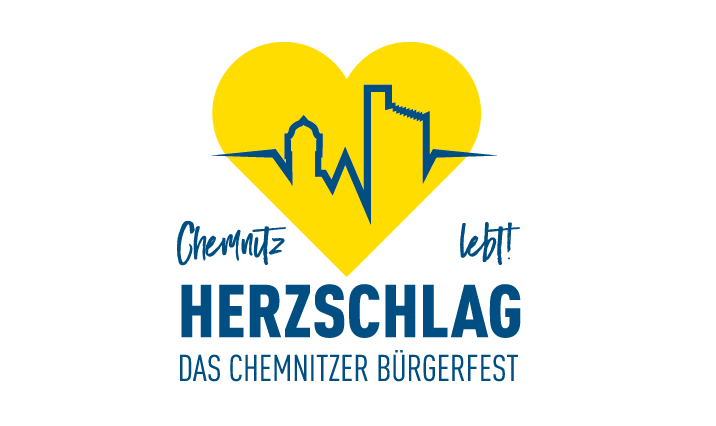 Logo Chemnitzer Bürgerfest "Herzschlag"